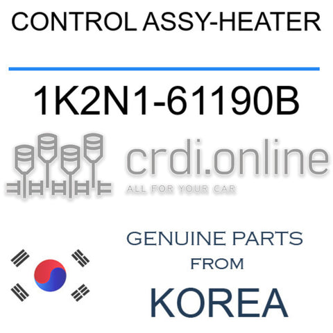 CONTROL ASSY-HEATER [ORIGINAL] 1K2N1-61190B 1K2N161190B 1K2N1 61190B