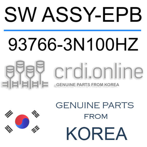 SW ASSY-EPB [ORIGINAL] 93766-3N100HZ 937663N100HZ 93766 3N100HZ