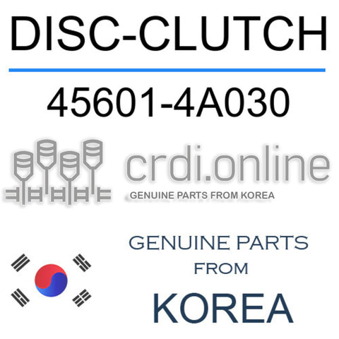 DISC-CLUTCH [ORIGINAL] 45601-4A030 456014A030 45601 4A030