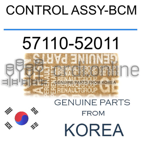 CONTROL ASSY-BCM [ORIGINAL] 57110-52011 5711052011 57110 52011