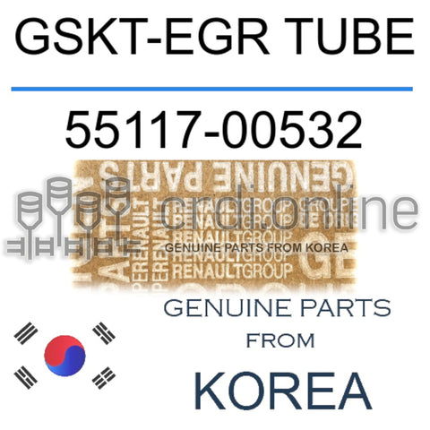 GSKT-EGR TUBE [ORIGINAL] 55117-00532 5511700532 55117 00532