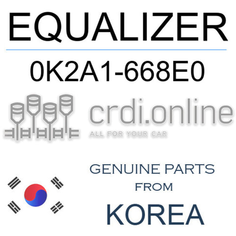 EQUALIZER [ORIGINAL] 0K2A1-668E0 0K2A1668E0 0K2A1 668E0