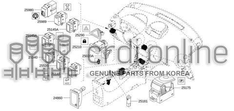 SWITCH ASSY-SPEED 25340-JY00A 25340JY00A 25340 JY00A
