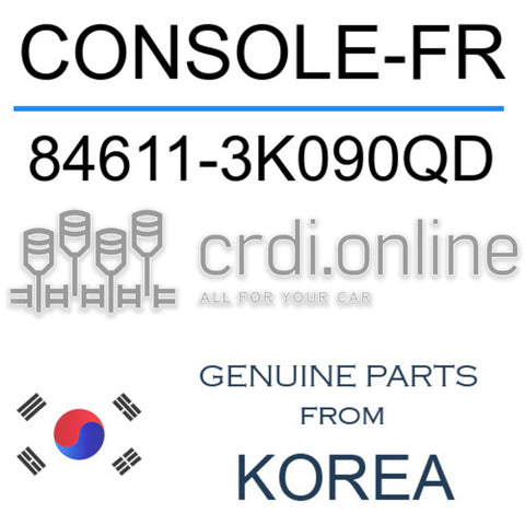 CONSOLE-FR [ORIGINAL] 84611-3K090QD 846113K090QD 84611 3K090QD