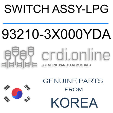 SWITCH ASSY-LPG [ORIGINAL] 93210-3X000YDA 932103X000YDA 93210 3X000YDA