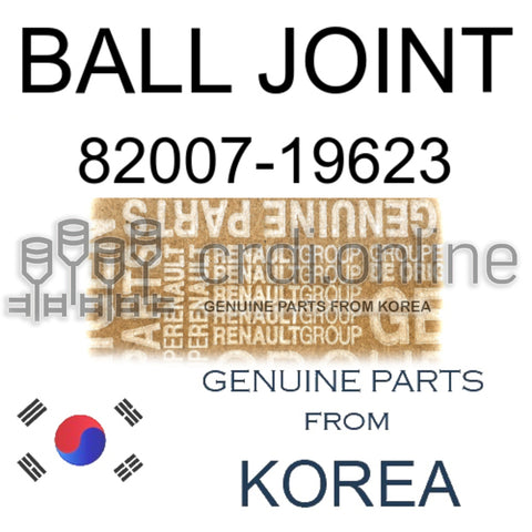 BALL JOINT [ORIGINAL] 82007-19623 8200719623 82007 19623