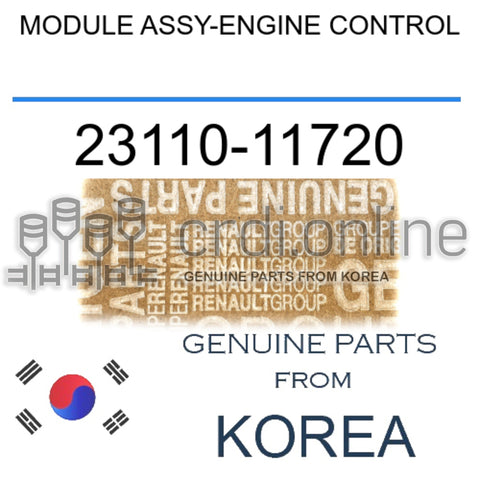 MODULE ASSY-ENGINE CONTROL [ORIGINAL] 23110-11720 2311011720 23110 11720