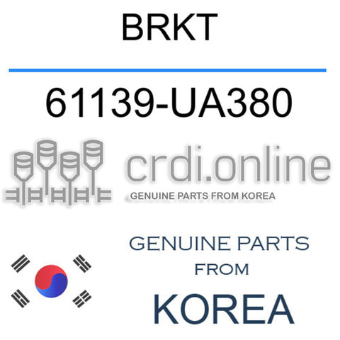 BRKT [ORIGINAL] 61139-UA380 61139UA380 61139 UA380