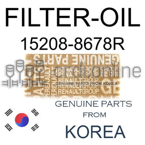 FILTER-OIL [ORIGINAL] 15208-8678R 152088678R 15208 8678R