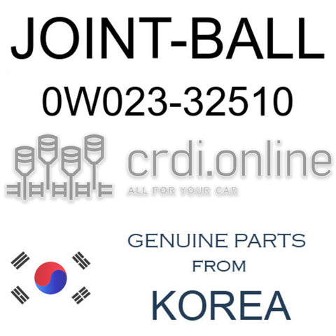JOINT-BALL [ORIGINAL] 0W023-32510 0W02332510 0W023 32510