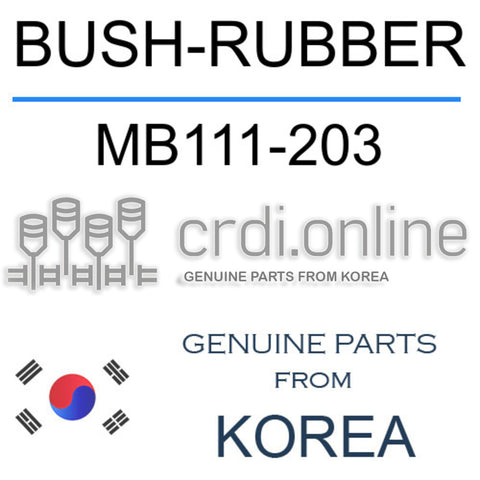BUSH-RUBBER [ORIGINAL] MB111-203 MB111203 MB111 203