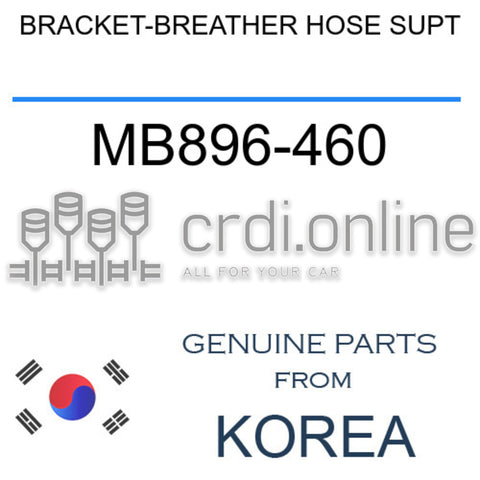 BRACKET-BREATHER HOSE SUPT MB896-460 MB896460 MB896 460