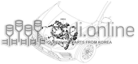 HARNESS-EGI 24011-0948S 240110948S 24011 0948S