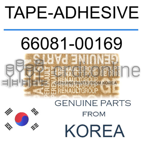 TAPE-ADHESIVE [ORIGINAL] 66081-00169 6608100169 66081 00169