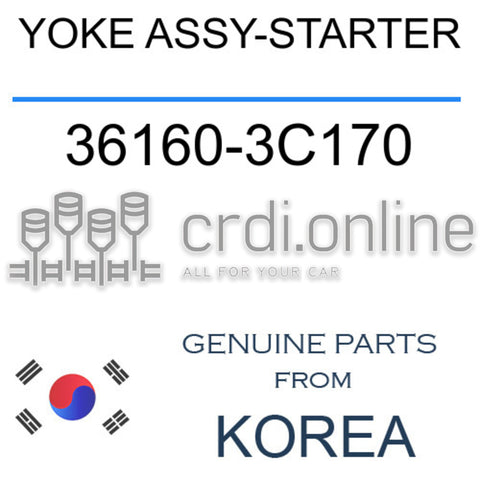 YOKE ASSY-STARTER 36160-3C170 361603C170 36160 3C170