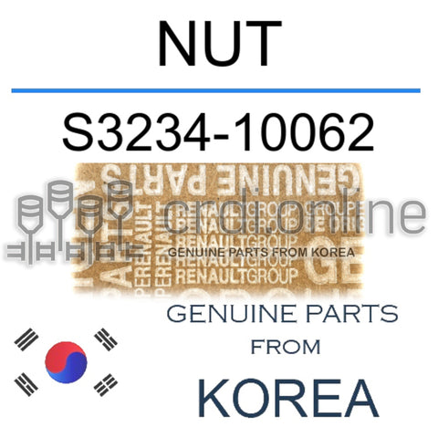 NUT [ORIGINAL] S3234-10062 S323410062 S3234 10062