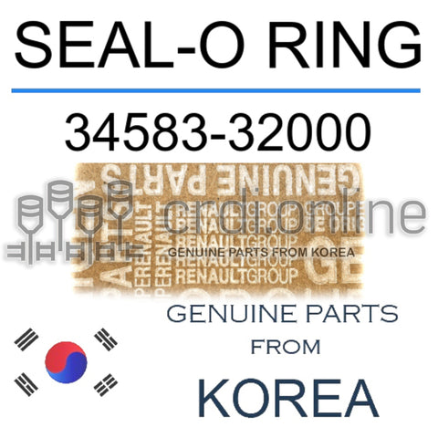 SEAL-O RING [ORIGINAL] 34583-32000 3458332000 34583 32000