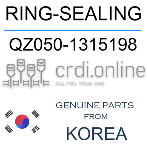 RING-SEALING [ORIGINAL] QZ050-1315198 QZ0501315198 QZ050 1315198