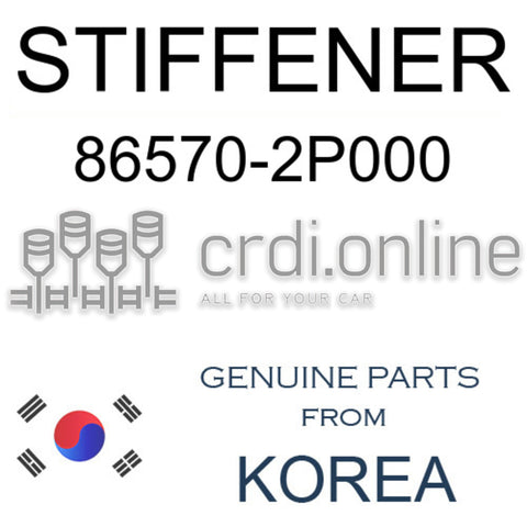 STIFFENER [ORIGINAL] 86570-2P000 865702P000 86570 2P000