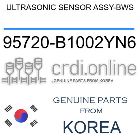 ULTRASONIC SENSOR ASSY-BWS [ORIGINAL] 95720-B1002YN6 95720B1002YN6 95720 B1002YN6