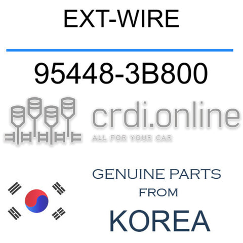 EXT-WIRE [ORIGINAL] 95448-3B800 954483B800 95448 3B800