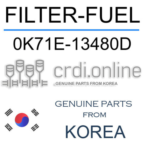 FILTER-FUEL [ORIGINAL] 0K71E-13480D 0K71E13480D 0K71E 13480D