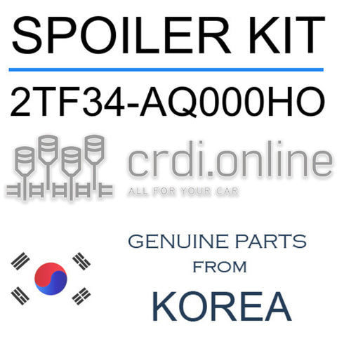 SPOILER KIT [ORIGINAL] 2TF34-AQ000HO 2TF34AQ000HO 2TF34 AQ000HO