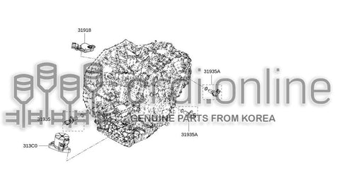 SENSOR ASSY-REVOLUTION 31935-X420B 31935X420B 31935 X420B