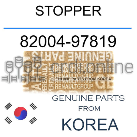 STOPPER [ORIGINAL] 82004-97819 8200497819 82004 97819