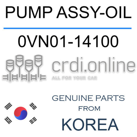 PUMP ASSY-OIL 0VN01-14100 0VN0114100 0VN01 14100