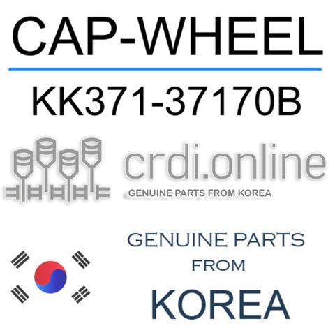 CAP-WHEEL [ORIGINAL] KK371-37170B KK37137170B KK371 37170B