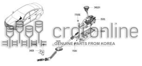 KNOB ASSY-CONTROL LEVERAUTO 32865-4553R 328654553R 32865 4553R