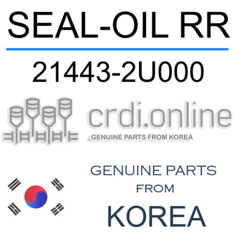 SEAL-OIL RR [ORIGINAL] 21443-2U000 214432U000 21443 2U000