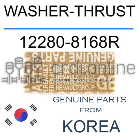 WASHER-THRUST [ORIGINAL] 12280-8168R 122808168R 12280 8168R