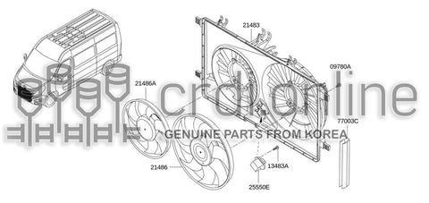 RELAY-FAN COOLING 77010-42681 7701042681 77010 42681