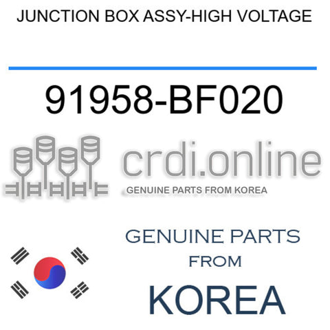 JUNCTION BOX ASSY-HIGH VOLTAGE [ORIGINAL] 91958-BF020 91958BF020 91958 BF020