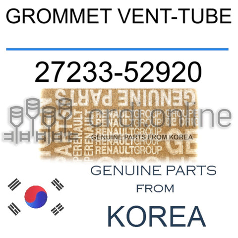 GROMMET VENT-TUBE [ORIGINAL] 27233-52920 2723352920 27233 52920