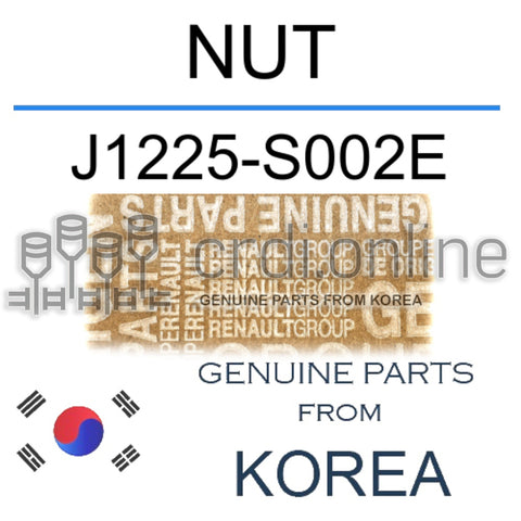 NUT [ORIGINAL] J1225-S002E J1225S002E J1225 S002E