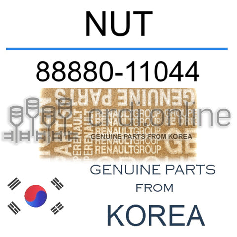 NUT [ORIGINAL] 88880-11044 8888011044 88880 11044