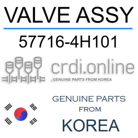 VALVE ASSY [ORIGINAL] 57716-4H101 577164H101 57716 4H101