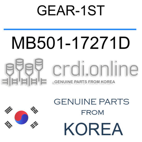 GEAR-1ST [ORIGINAL] MB501-17271D MB50117271D MB501 17271D