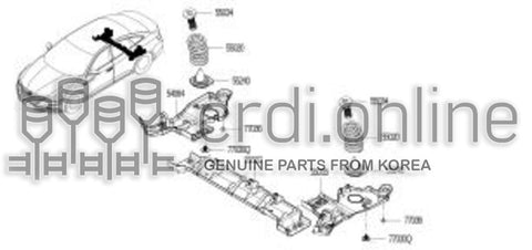 SPRING-REAR 55020-7007R 550207007R 55020 7007R