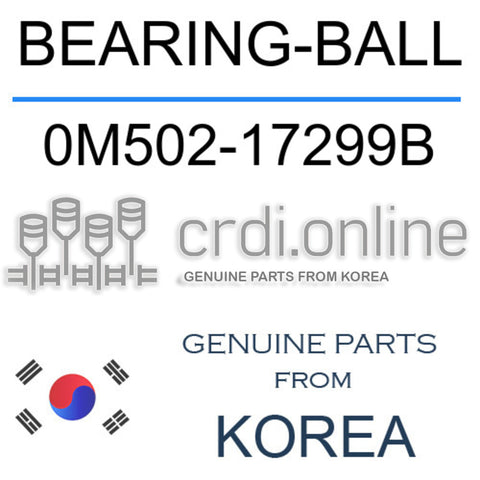 BEARING-BALL 0M502-17299B 0M50217299B 0M502 17299B