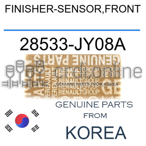 FINISHER-SENSOR,FRONT [ORIGINAL] 28533-JY08A 28533JY08A 28533 JY08A