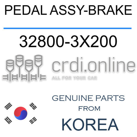 PEDAL ASSY-BRAKE [ORIGINAL] 32800-3X200 328003X200 32800 3X200