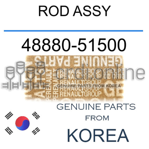 ROD ASSY [ORIGINAL] 48880-51500 4888051500 48880 51500