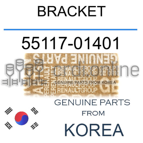 BRACKET [ORIGINAL] 55117-01401 5511701401 55117 01401