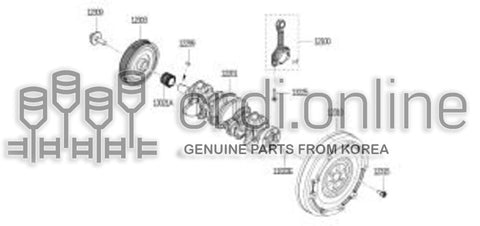 PULLEY-CRANKSHAFT 12303-0586R 123030586R 12303 0586R