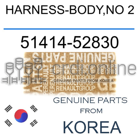 HARNESS-BODY,NO 2 [ORIGINAL] 51414-52830 5141452830 51414 52830