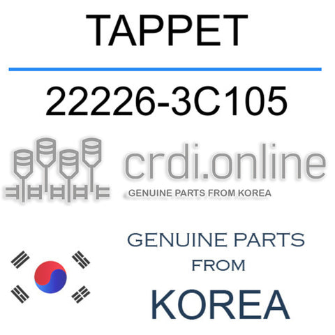TAPPET [ORIGINAL] 22226-3C105 222263C105 22226 3C105